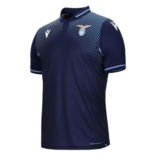 Camiseta Lazio 3ª Kit 2020 2021 Azul